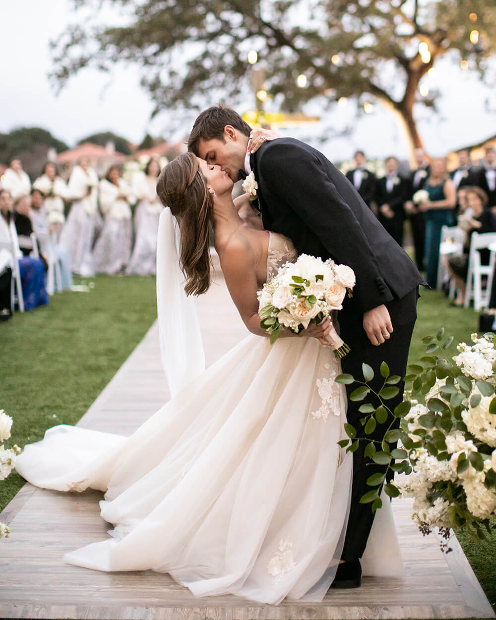 Our Favorite Kiss in the Aisle Moments