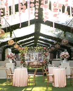 Favorite Use of Boxwoods for the Garden Bride