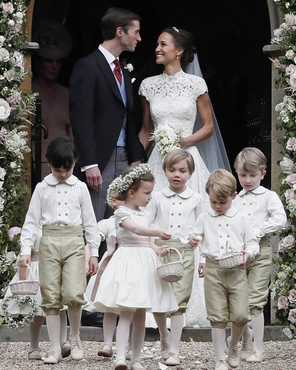 The Southern Flower Girl and Ring Bearer with a Royal Nod