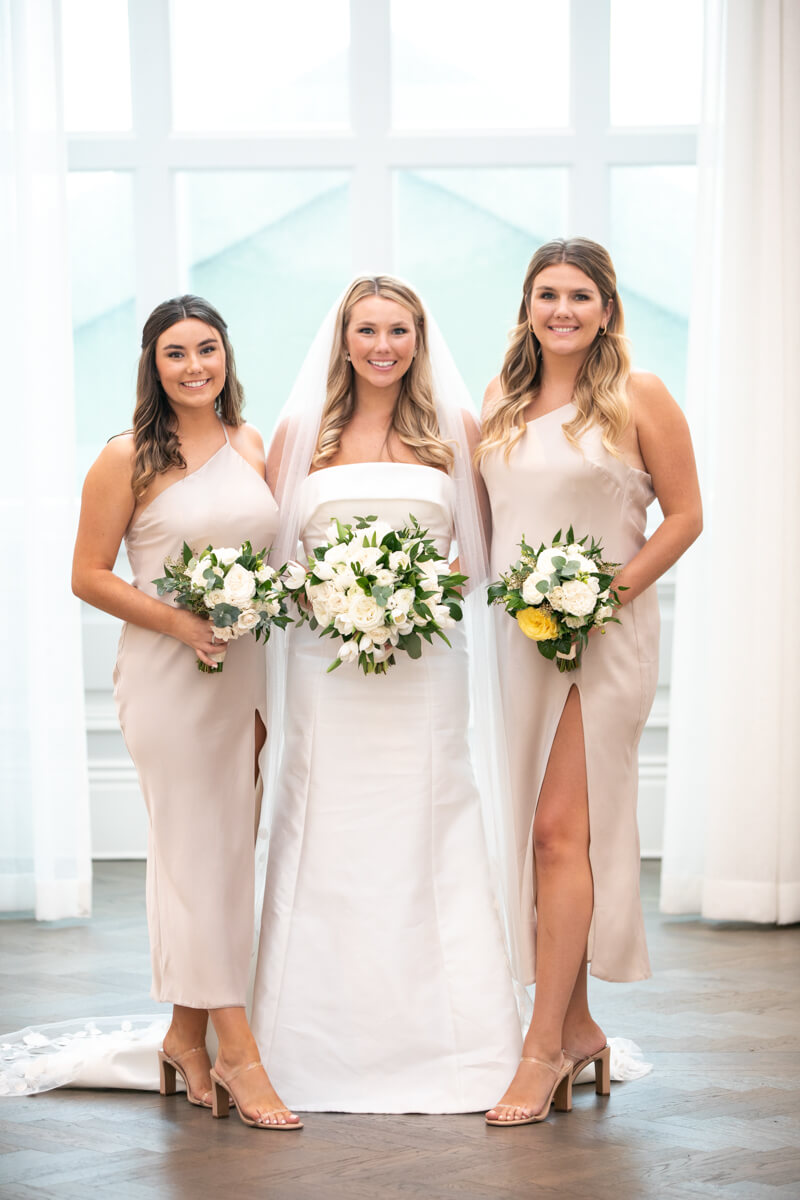 A Bride's Best Accessory? Her Bridesmaids! - John Cain Photography