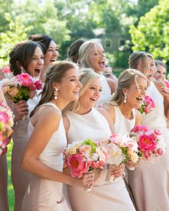 A Bride’s Best Accessory? Her Bridesmaids!