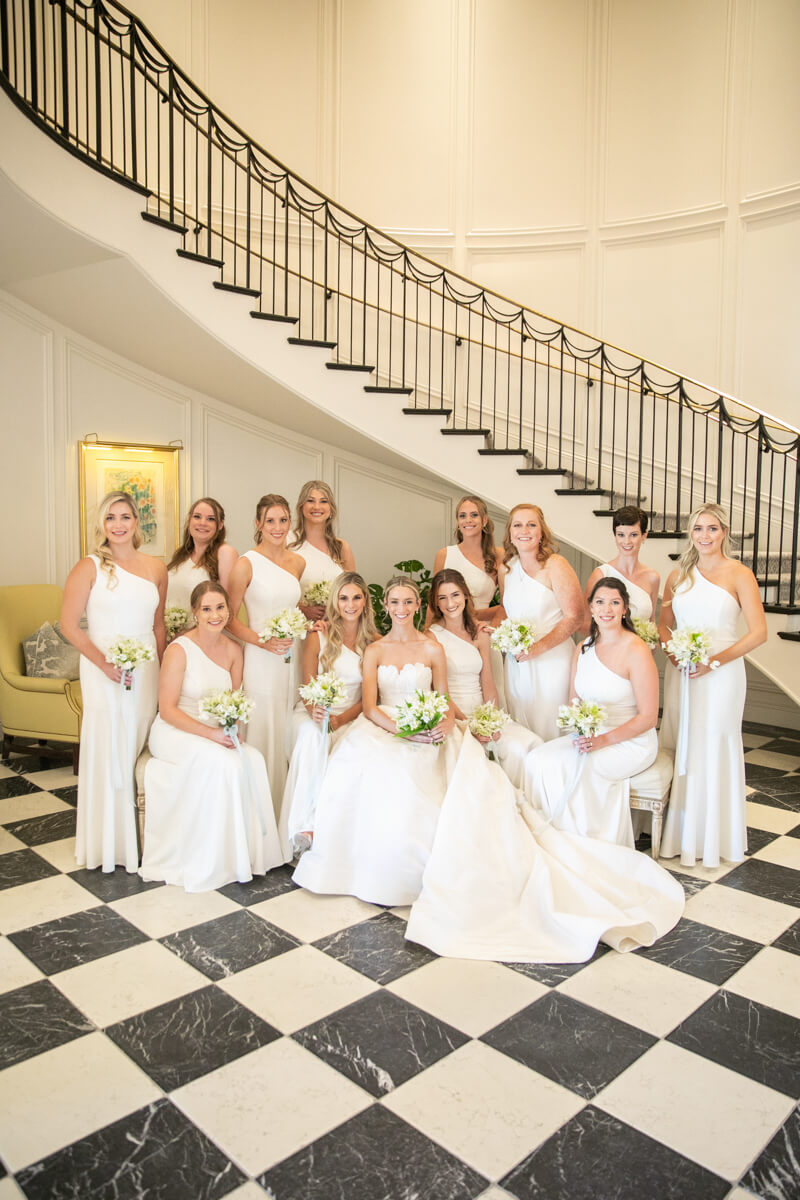 caitlin and her bridesmaids