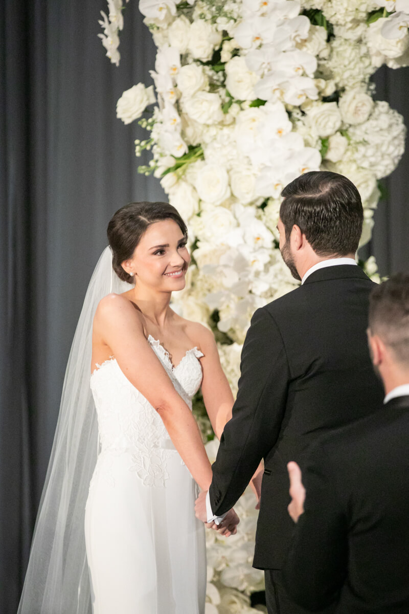 carey and david holding hands
