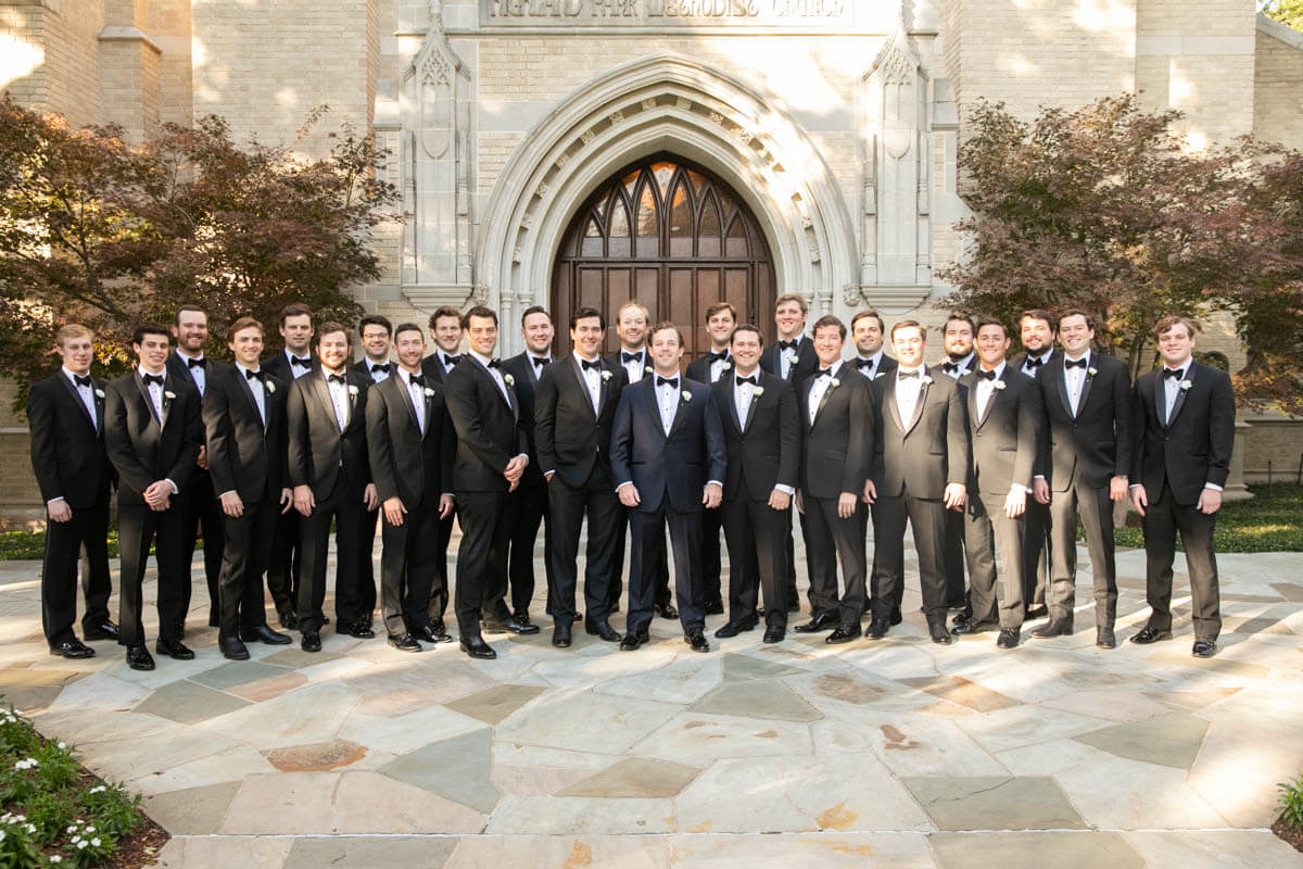 patrick and his groomsmen