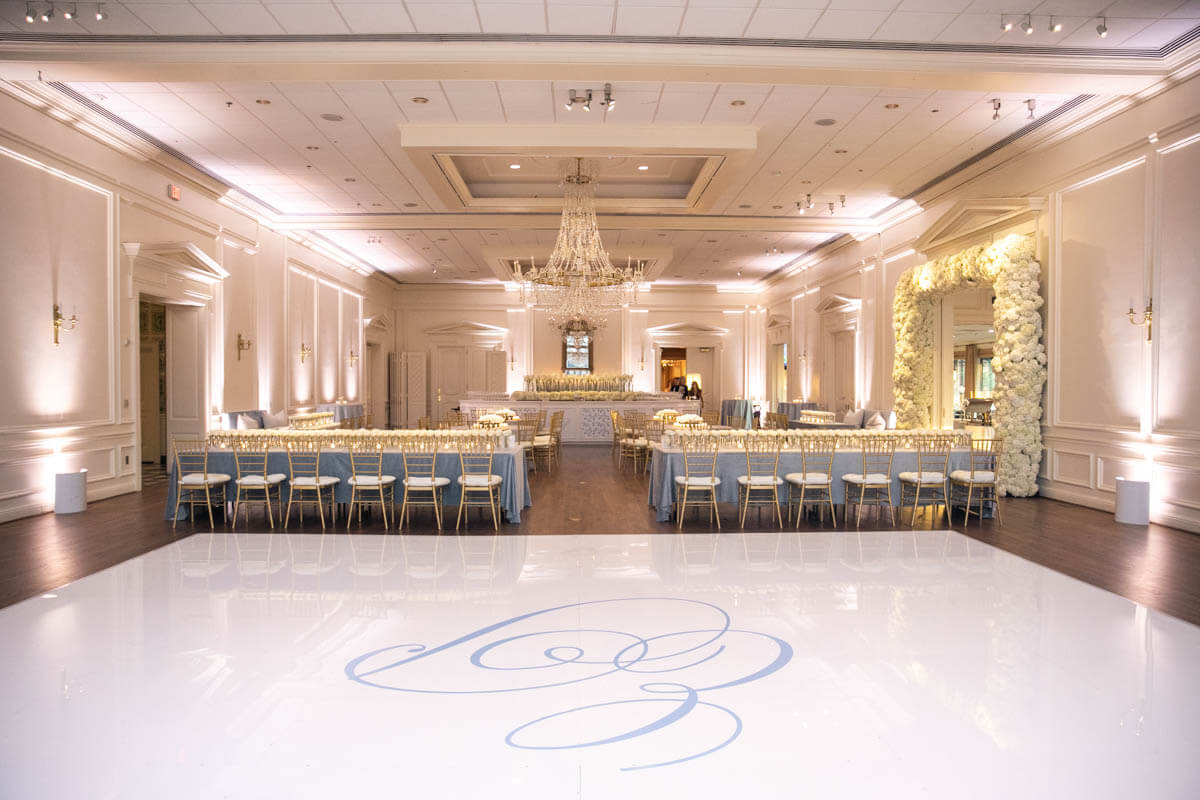 ballroom detail shot